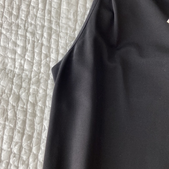 Band new w Tags! COS Black Roll Neck Long Sleeveless Top Size S - Picture 3 of 7